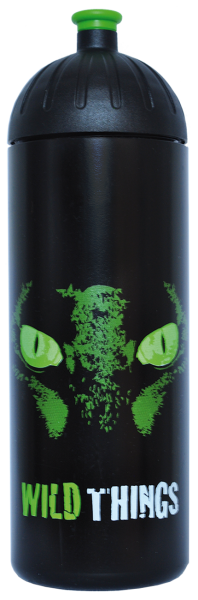 ISYbe Trinkflasche schwarz WildThings 0,7 L