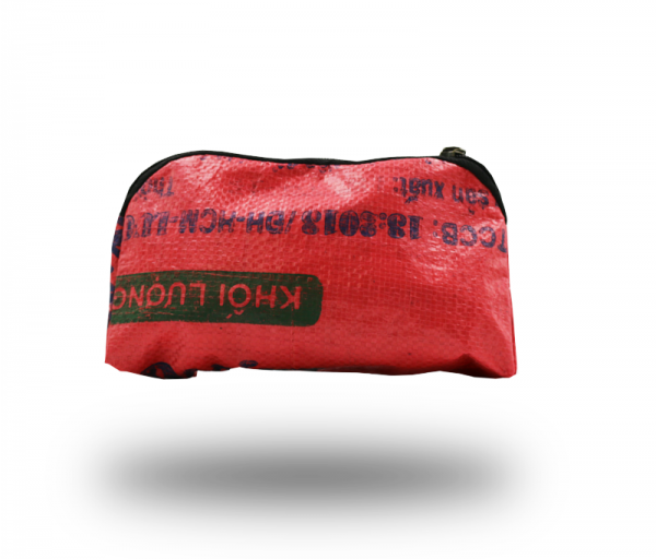 ISYbe Bags Kosmetiktasche - dunkelpink hinten
