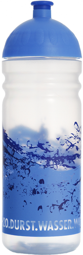 ISYbe Trinkflasche transparent Wasser 0,7 L