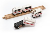 Holzeisenbahn-ICE mit Noppen kaufen | ISYbe