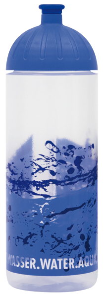 ISYbe Trinkflasche transparent Wasser 0,7 L