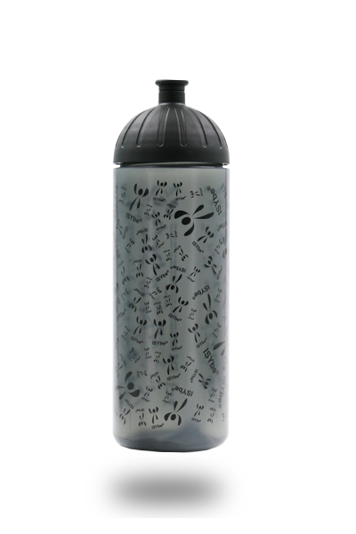 ISYbe Trinkflasche 0,7L ISYbe Logos schwarz