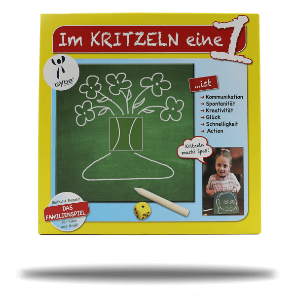 Gesellschaftsspiel Im Kritzeln eine 1 Frontbild