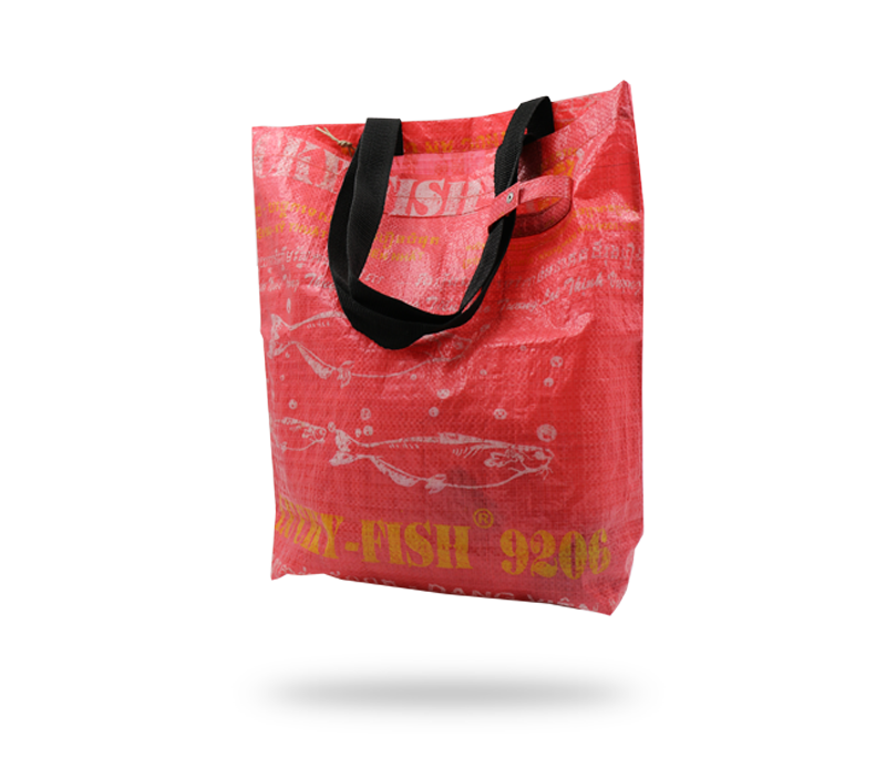 ISYbe Bags Upcycling Einkaufstasche, Umhängetasche, faltbar, robust,  wasserabweisend